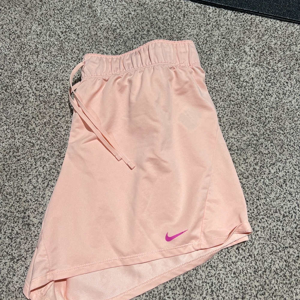 Nike Light Peach Athletic Shorts